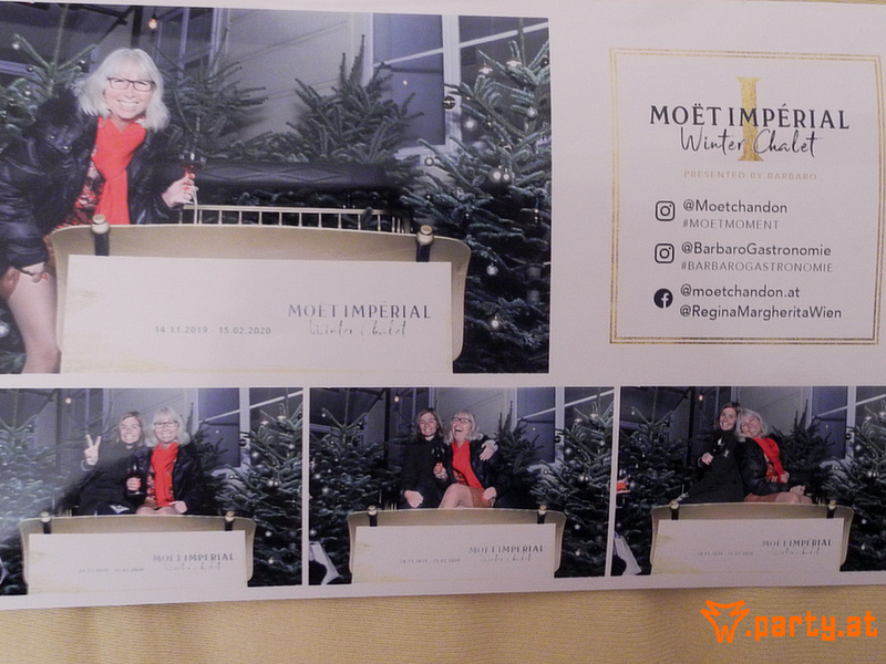 Party At Photos Eroffnung Des Moet Imperial Winter Chalets Innenhof Des Regina Margherita 1010 Wien Wallnerstrasse 4